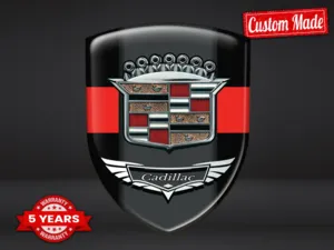 Cadillac Emblemi Auto su Misura Stile Max Durevoli Pro ST